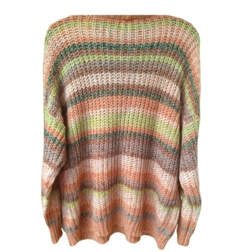 NEW! American Eagle Outfitters Multi Color Soft Sweater Size M